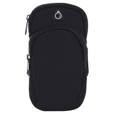 순잠 스포츠 러닝 암밴드, 블랙, 1개