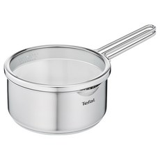 Tefal 特福 Induction Nordica 單柄鍋, 16cm, 不鏽鋼, 1個
