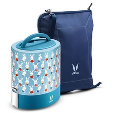 Vaya Tyffyn 保溫便當盒 1L + 提袋組, 1套, 兔子