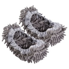 Noiwon 可拆式清潔拖鞋 雙腳穿戴組 FREE, 灰色, 1套