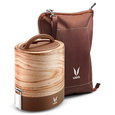 Vaya Tyffyn 保溫便當盒 1L + 提袋組, 1套, 楓葉