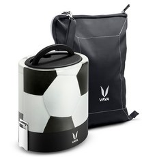 Vaya Tyffyn 保溫便當盒 1L + 提袋組, 1套, 足球