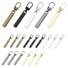 KHOOMIE 自行更換滑動式金屬拉鍊頭 5種 x 4入組 5W0925, 20個, 混色