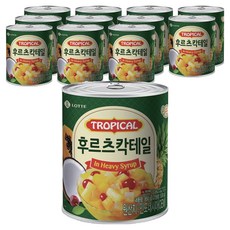 델가 트로피칼 후르츠칵테일 통조림, 12개, 850g