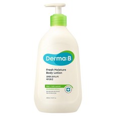Derma B 清新保濕身體乳液, 400ml, 1個