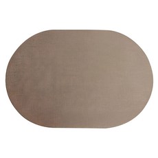 zozo 北歐風金絲紋餐墊 DN85-2, 褐色, 1個, 45 x 30cm