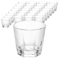 리빙메이트 안깨지는 PC 소주잔 60ml, 투명, 100개