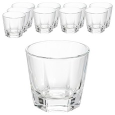 리빙메이트 안깨지는 PC 소주잔 60ml, 투명, 10개