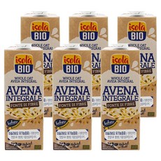 isola BIO 有機全燕麥, 6個, 1L
