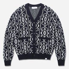 Les Deux Plaze TI FOR MEN 男士 ORNAMENT INTARSIA 開襟衫 M232CSW600M