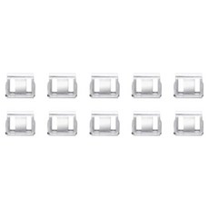 주식회사아텍스 바지 밑단 고정클립, 투명, 10개