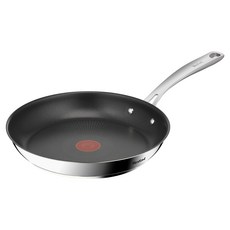테팔 인덕션 스테인리스 스틸 3X 퍼펙트 레지스트 프라이팬, 28cm, 1개