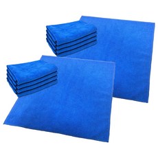 World Clean 柔軟清潔布 藍色, 10個