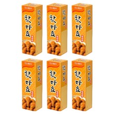 조선문방구 소스 모양 형광펜, 6개, 핫마요