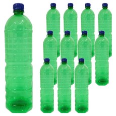 大慶 高羅水SW 素色PET容器 1.5L + 藍色瓶蓋組, 12套
