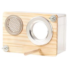 PET'S HANDLER 鸚鵡 雪貂 繁殖方形籠 大號 20.5 x 15.8 x 10 cm LY-208, 1個, 混合顏色