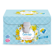 Naturo 萊悠諾 強酵香水洗衣膠囊 英國經典小蒼蘭, 60個裝, 900g, 1組