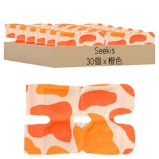 Seekis 自發熱艾草膝蓋貼/保暖蒸汽熱敷貼/暖身貼/暖腿貼 30個裝, 1套