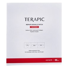 TERAPIC 修復皺紋貼片, 1個, 55入