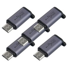 컴스 USB 3.1 C타입 type C F to 마이크로 5핀 M 변환 젠더 5p, DP000, 1개
