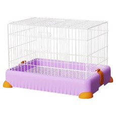 펫츠핸들러 토끼 친칠라 베어케이지 LY-301 59 x 39 x 38 cm, 1개, 퍼플