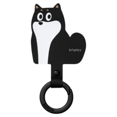 bitplay 造型通用墊片 黑柴炭炭, 黑色, 1個