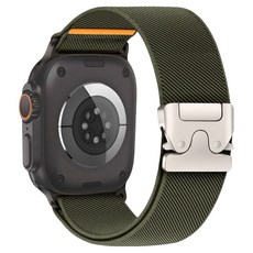 TF7 Apple Watch 活動式錶扣錶帶 42 / 44 / 45 / 46 / 49mm, 軍綠色, 1個