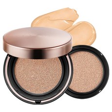 TONYMOLY 細緻精華氣墊粉餅 正裝 + 補充蕊組合, 1個, 03 沉穩光澤