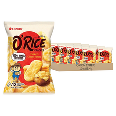 ORION 好麗友 O’RICE 米餅 起司馬鈴薯口味, 86.4g, 10個