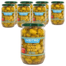 누트로 구운 그린 올리브, 650g, 8개