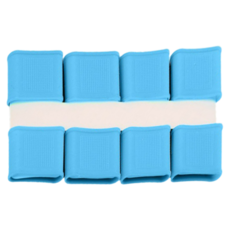 PGM Golf 高爾夫護指套/矽膠手指套8件組 PG216, 藍色, 1套