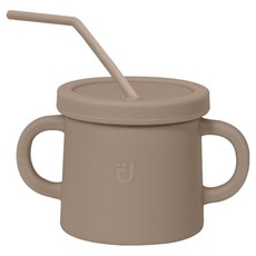 MODU'I Moa杯 + 蓋子 + 吸管組合, 沙米色, 1套