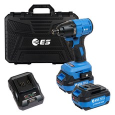 이에스 20V 무선 충전 임팩트 드라이버 EL20R 본품 배터리 충전기 케이스, 1개