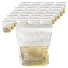 Yori Grida 多用途嬰兒副食品高湯儲存袋 1L 特大 XL 20 x 23 cm, 1個, 30入