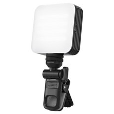 조이트론 휴대용 방송용 브이로그 유튜브 촬영용 LED 스마트폰 클립형 라이트 조명, 1개, SD10