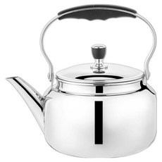 kitchen-Line 不鏽鋼IH一般水壺, 銀色, 1個, 2.2L