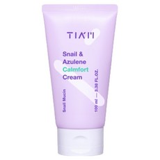 TIA'M 蝸牛與藍甘菊舒緩霜, 100ml, 1個