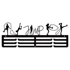 Soulrich 各運動項目獎牌展示架 跳繩 40 x 13cm, 單一顏色, 1個