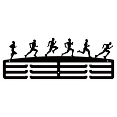 Soulrich 各運動項目獎牌展示架 跑步 男性 40 x 13cm, 單一顏色, 1個