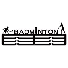 Soulrich 各運動項目獎牌展示架 羽毛球 40 x 13cm, 單一顏色, 1個