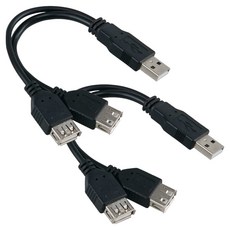 Coms M to F USB 2.0 A Y型連接線 DP151