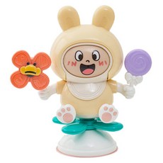 하베브릭스 버니 흡착 스피너 장난감, 혼합색상, 1개