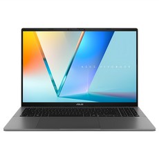 ASUS 華碩 Vivobook S16 筆記型電腦 16吋 WUXGA OLED Snapdragon X X1-26-100 Adreno, 夜幕灰, S3607QA-0032G26100, 1TB, 16GB, WIN11 Home