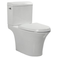 다바스 욕실 투피스 고급형 치마형 양변기 WB-9100 방문설치, 화이트