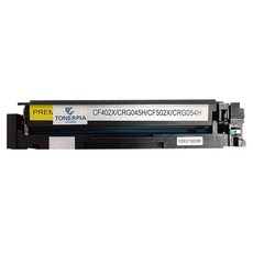 토너피아 캐논 호환 노랑대용량 LBP621cw MF645cx MF643cdw LBP623cdw MF641cw MF645cx LBP6291cwKG MF6495CxKG CRG-054H, YELLOW, 1개