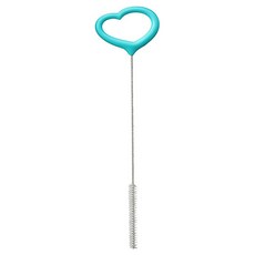 Dr.Betta 吸管杯 Circus 清潔吸管刷, 藍色, 1個