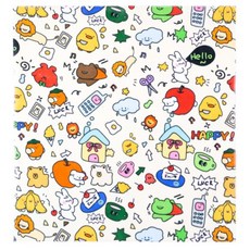 더자카 다용도 매직 접착 벨크로 이너 파우치, 퍼피