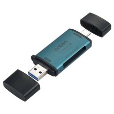 컴스 CF express type B타입 멀티 10Gbps 카드리더기 A타입 / C타입, 1개, 혼합색상, FA863