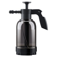 KEYIE 家用手持洗車泡沫噴壺/氣壓噴壺/噴霧式增壓噴壺/洗車清潔器/泡沫槍/噴水壺 33cm 黑色 2L, 1個