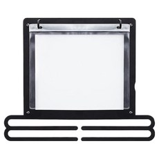 Soulrich 馬拉松號碼布及獎牌展示架 類型1 + 含PVC塑膠袋10入及安裝材料 35 x 25 cm, 單一顏色, 1個